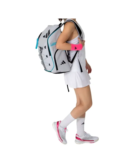 Mochila Adidas ProTour Offwhite 3.4 Martita Ortega 2025 | Ofertas de pádel